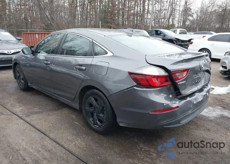 2021 Honda Insight Ex from USA, damaged, VIN 19XZE4F59ME010705